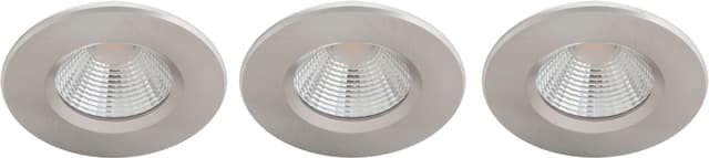 Philips Dive Ceiling spotlys 5,5W 3-pakning (sølv)