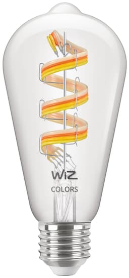 Wiz Connected Full Colour Wi-Fi BLE LED pære 6,3W E27