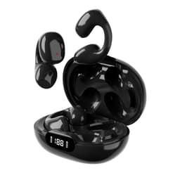 Trådløse Bluetooth 5.3 Bone Conduction-hodetelefoner Sort