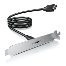 NÖRDIC Type-E till Type-C 10G 50cm frontpaneladapter