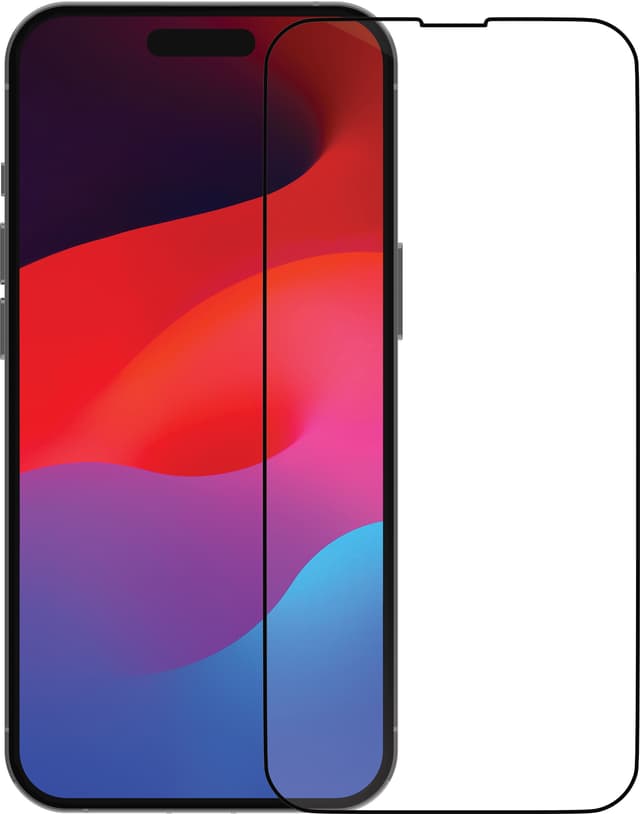 Dbramante1928 Eco-Shield iPhone 15 Pro skjermbeskytter (sort)