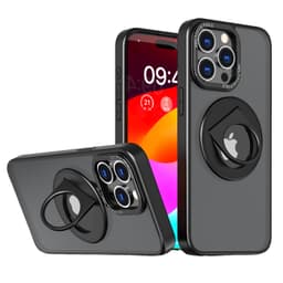 Magnetisk beskyttende telefonveske med usynlig stativ som er kompatibel med iPhone Sort 15 x 7,5 x 1 cm iPhone 14