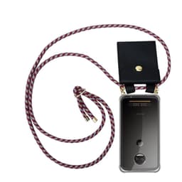 Motorola MOTO Z2 Deksel med Halskjede (rød)