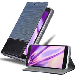 Alcatel 1S 2019 lommebokdeksel etui (blå)