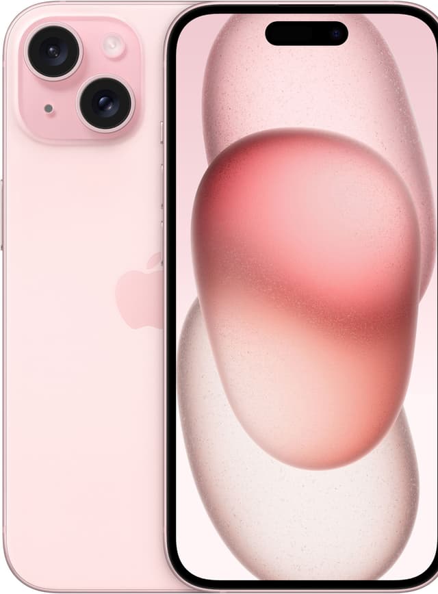 iPhone 15 – 5G smarttelefon 128GB Rosa