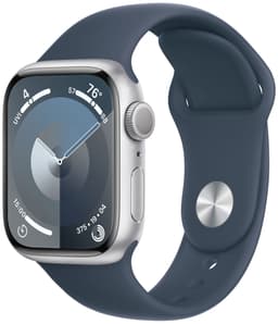 Apple Watch S9 41mm GPS (Silver Alu/Storm Blue Sport Band) S/M