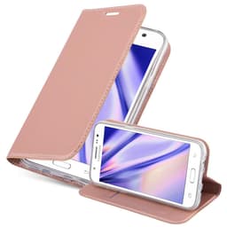 Samsung Galaxy J5 2015 lommebokdeksel etui (rosa)
