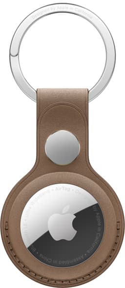 AirTag FineWoven nøkkelring (taupe)