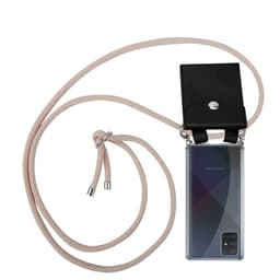 Samsung Galaxy A51 5G Deksel med Halskjede (rosa)