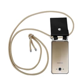 Samsung Galaxy J7 2015 Deksel med Halskjede (brun)