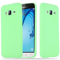 Samsung Galaxy J3 2015 silikondeksel cover (grønn)