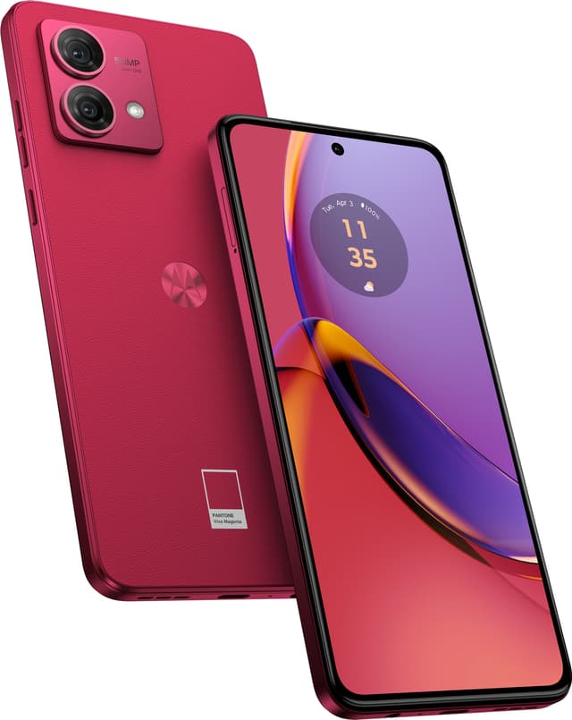 Motorola Moto G84 smarttelefon 12/256GB (Viva Magenta)