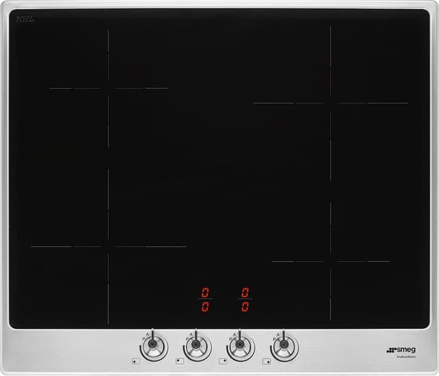 Smeg platetopp SI364FXM innebygd