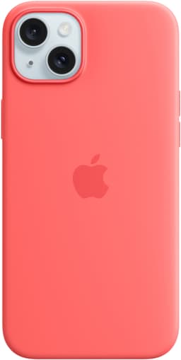iPhone 15 Plus Silicone deksel med MagSafe (guava)