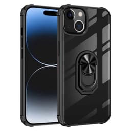 Clear ring deksel Apple iPhone 15 - Svart