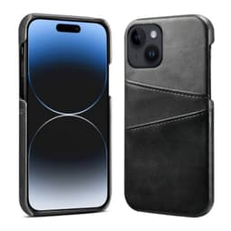 Retro deksel med kort Apple iPhone 15 - Svart
