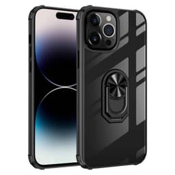 Clear ring deksel Apple iPhone 15 Pro - Svart