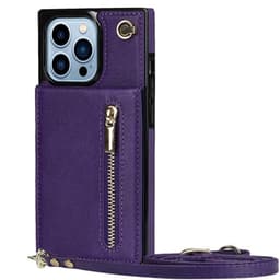 Zipper halskjede deksel Apple iPhone 15 Pro - Lilla