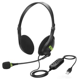 USB-headset med volumkontroll