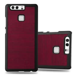 Huawei P9 Hardt Deksel Case (rød)