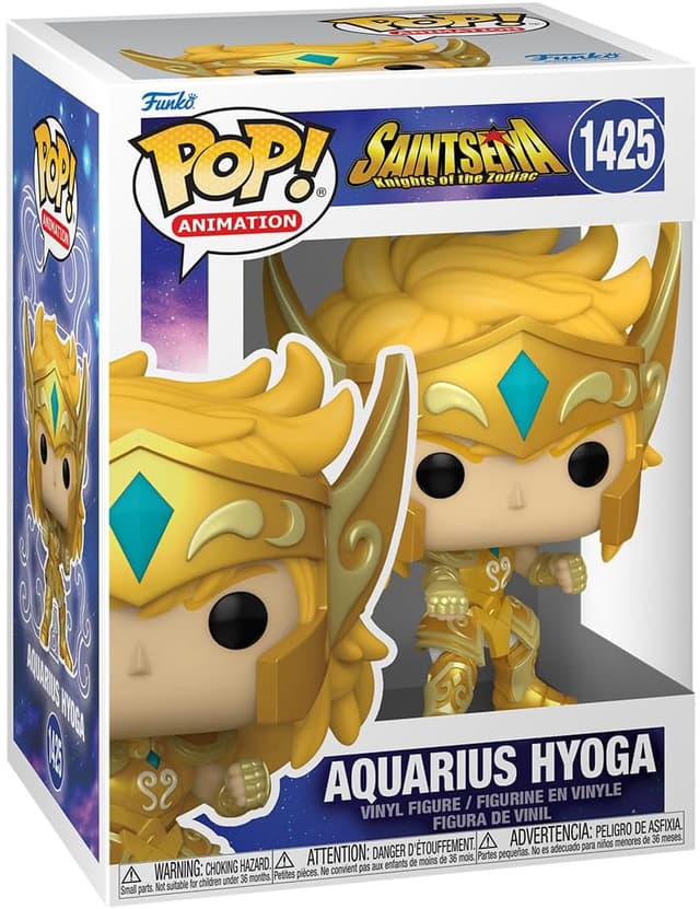 Funko Pop! Vinyl Saint Seiya Gold Aquarius Hyoga figur