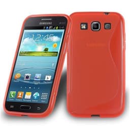 Samsung Galaxy WIN silikondeksel case (rød)