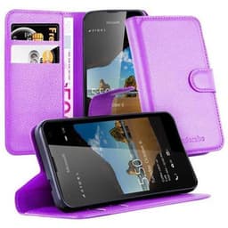 Nokia Lumia 550 lommebokdeksel etui (lilla)