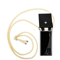 Huawei P40 Deksel med Halskjede (gul)