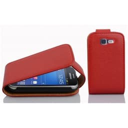 Samsung Galaxy TREND LITE Deksel Cover Etui (rød)