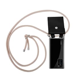 Huawei P40 Deksel med Halskjede (rosa)