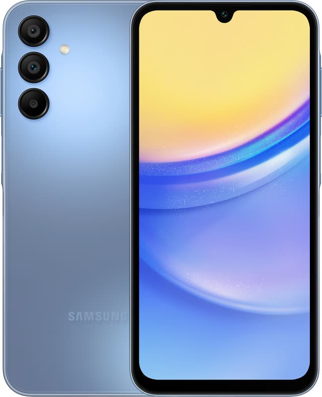 Samsung Galaxy A15 5G smarttelefon 4/128GB (blå)