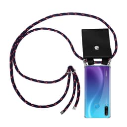 Huawei P30 LITE Deksel med Halskjede (blå)