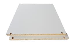 Epoq Click hylle 80x58 2 stk. melamin (hvit)