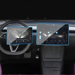 INF Bilnavigasjon og skjermbeskytter bak for 2023 Tesla Model 3