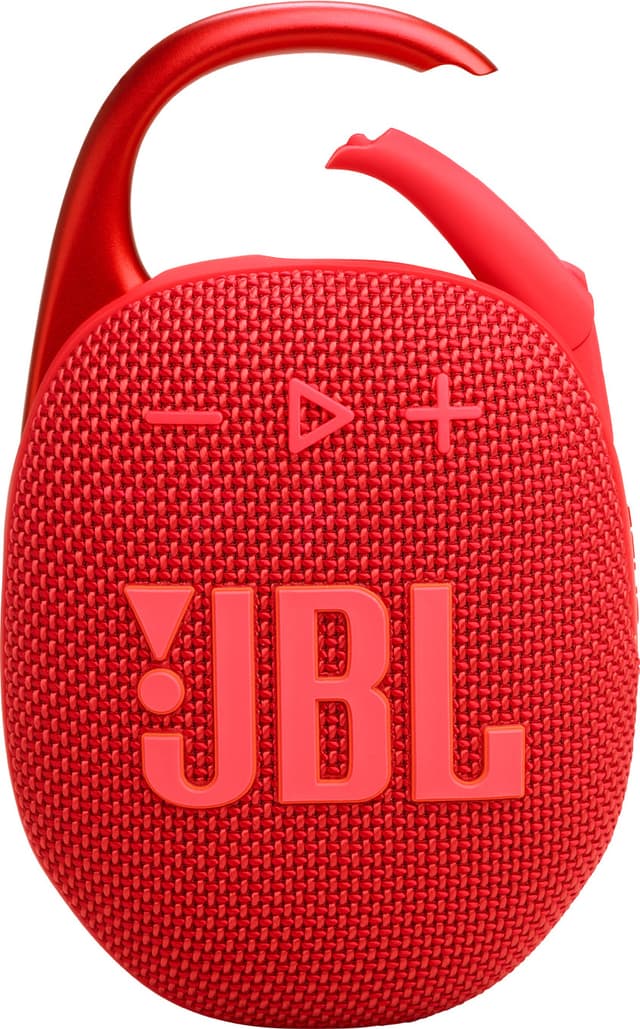 JBL Clip 5 bærbar høyttaler (rød)