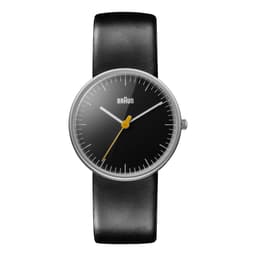 Braun klassisk klokke med lær rem