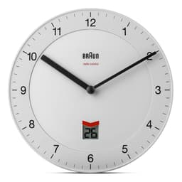 Braun klassisk european radio controlled veggklokke