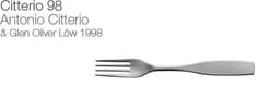 Iittala citterio 98 dessertgaffel 17 cm 6stk