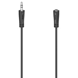 Hama forlenger til lydkabel 3,5 mm jack - 3,5 mm jack (1,5 m)