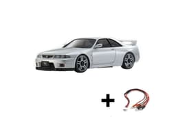 Kyosho mini-z awd skyline gtr r33 m/led - silver