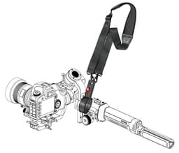 Neck Strap with Clamps for DJI Ronin-S