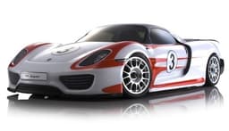 Kyosho fazer ve porsche 918 spyder weissach