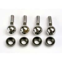 TRX-4933 Pivot balls (4)/ pivot ball cap bushin