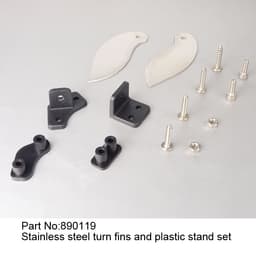 Jw890119 turn fins and stand set