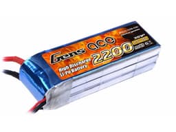 3s  2200mAh - 25C - Gens Ace T-Plug ( Deans )