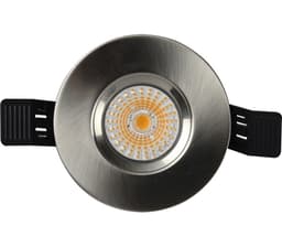 Altea Fast Warmdim Downlight 8W Børstet Stål IP65