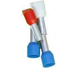 Isolert Endehylse 1,5mm² Sort Lang