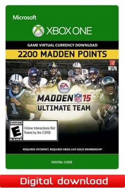 Madden NFL 15 2 200 Points - XOne