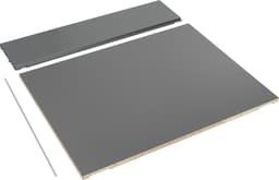 Epoq NP bunn- og bakpanel til skuff 55 80cm, høy