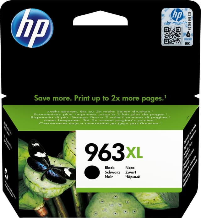 HP 963 XL sort blekkpatron med høyt utbytte